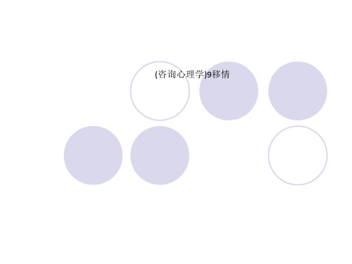 (咨询心理学)9移情