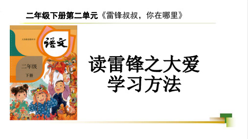 5 雷锋叔叔,你在哪里 课件(共23张PPT)