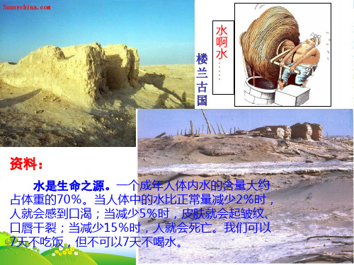 人教版高中地理必修一课件：3.1自然界的水循环 (共31张PPT)