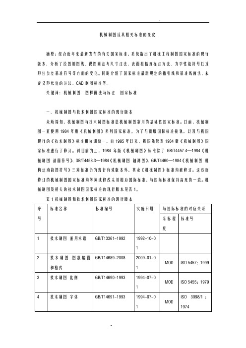 机械制图图样画法与标注