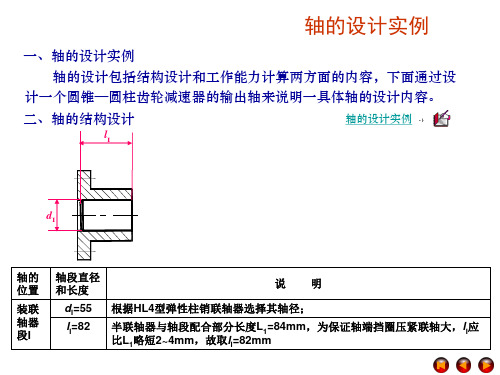 轴的设计实例