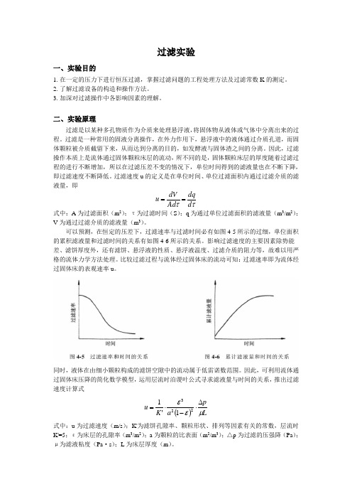 过滤实验