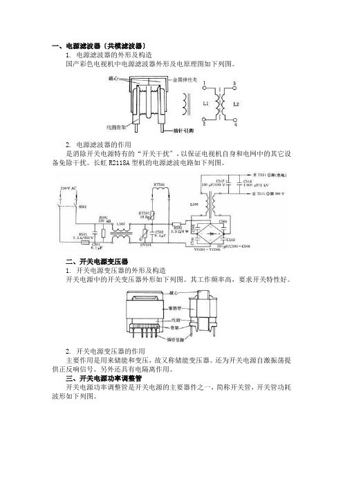 电源滤波器(共模滤波器)