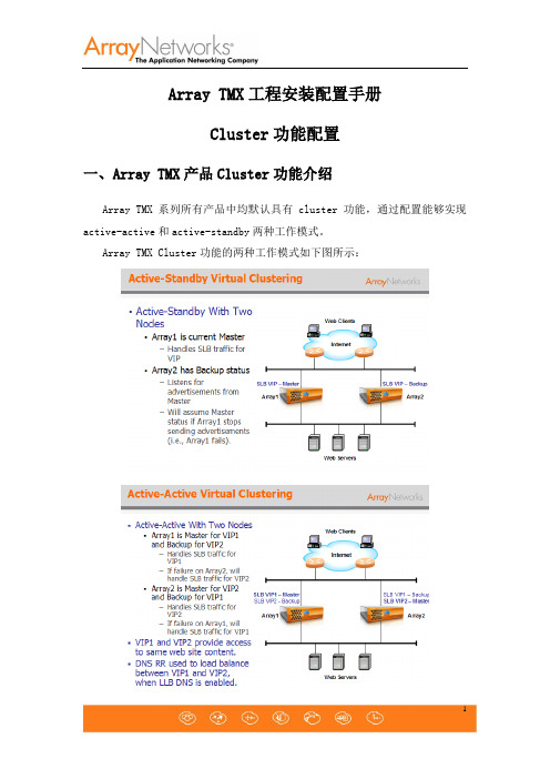 No7_Array_Cluster功能配置