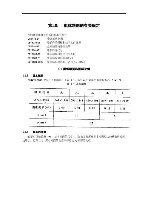 金属船体制图