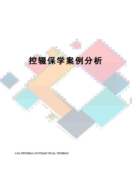 控辍保学案例分析