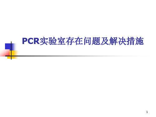 PCR审核存在问题及解决措施