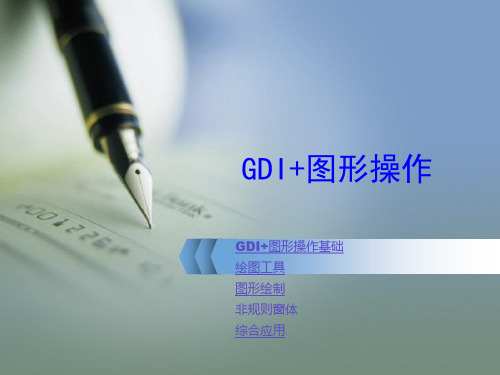 第5课 GDI+图形绘制