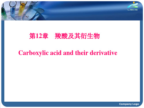 有机化学(第二版)鲁崇贤11 羧酸及其衍生物