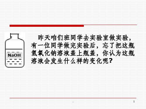 探究氢氧化钠变质ppt课件