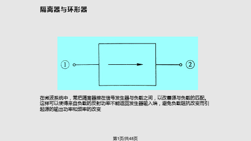 射频微波电路导论西电PPT课件