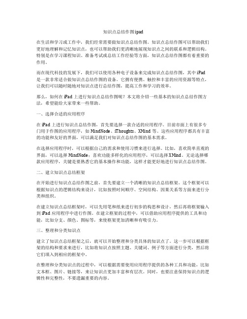 知识点总结作图ipad