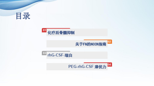 医学课件化疗后骨髓抑制