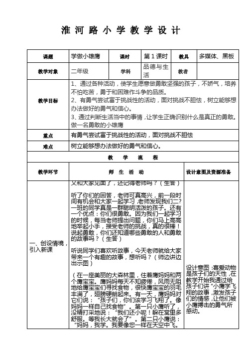 学做“小雄鹰”