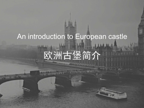 英文版本关于欧洲古堡的简介
