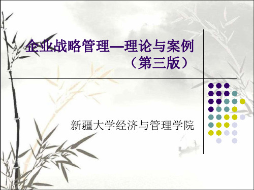 企业战略管理(全) PPT