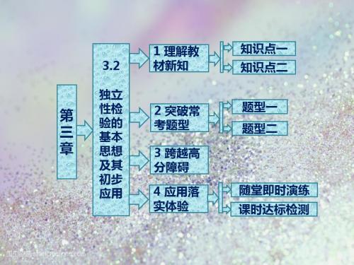 2018-2019学年人教A版数学选修2-3全册课件：第三章 3.