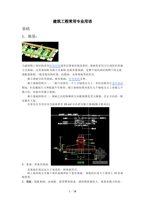 工程术语大全