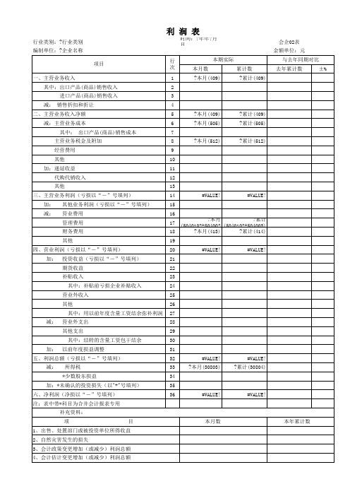 会计学堂_行政事业-损益表