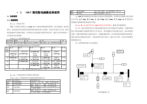 10kV线路_设计_规范标准