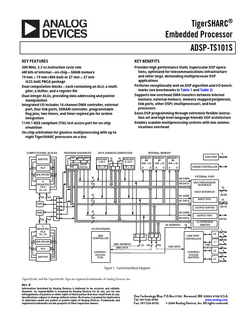 ADSP-TS101SAB1Z000资料