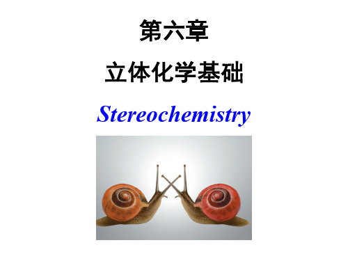 有机化学：立体化学基础 总结