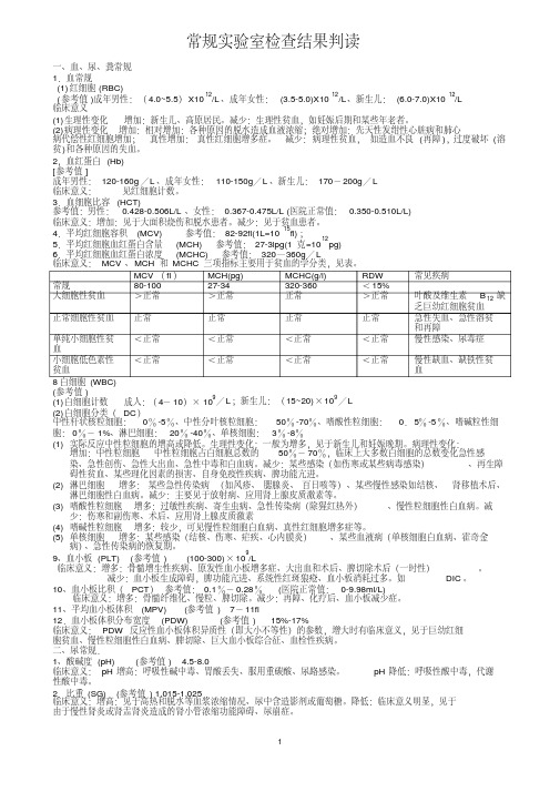 常规实验室检查结果判读-精选.pdf