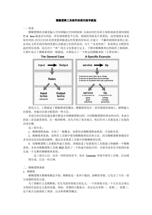 模糊逻辑工具软件的使用指导教程