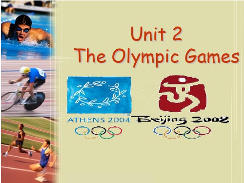 unit2 The Olympics Games  revision(奥林匹克运动会复习)