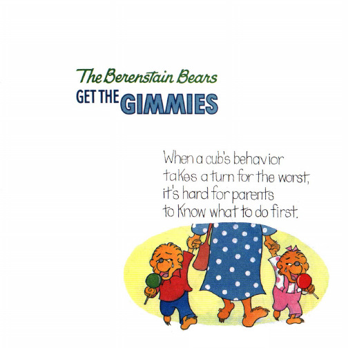 小学英语课外拓展阅读绘本- The Berenstain Bears Get the Gimmies(pdf 版)