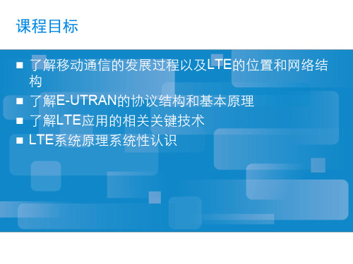 LTE 物理层解析