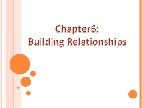 Building relationship