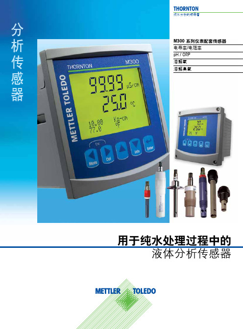 M300 系列仪表配套传感器说明书