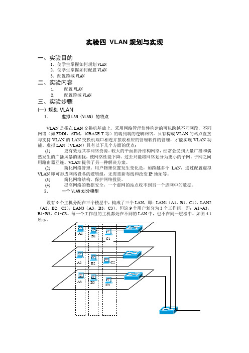 VLAN规划与实现