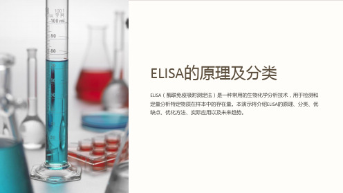 ELISA的原理及分类