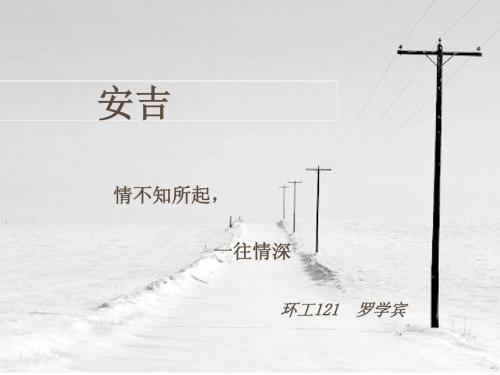 情不知所起,一往情深