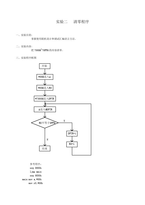 《单片机原理与应用》实验教案2