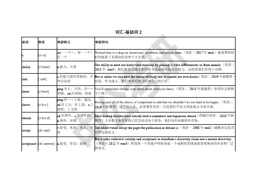 词汇-基础词2