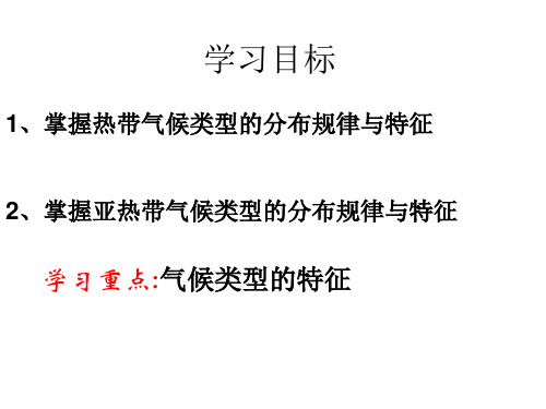 八年级地理上册世界的气候类型PPT课件