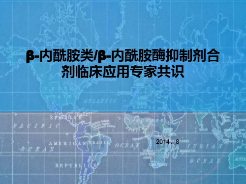 β-内酰胺类β-内酰胺酶抑制剂合剂临床应用专家共识