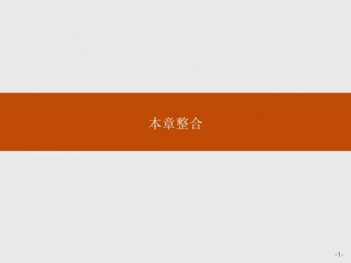 高中物理人教版选修1-1课件：第四章 电磁波及其应用 本章整合