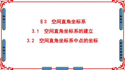 高中数学北师大版必修二课件：第二章 解析几何初步§3 3-1 3-2