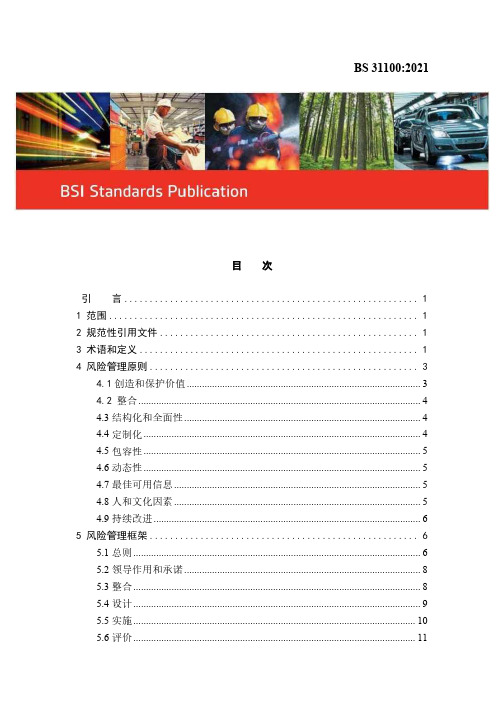 风险管理——实施BS ISO 31000：2018的实施规程和指南(2022-雷泽佳译)