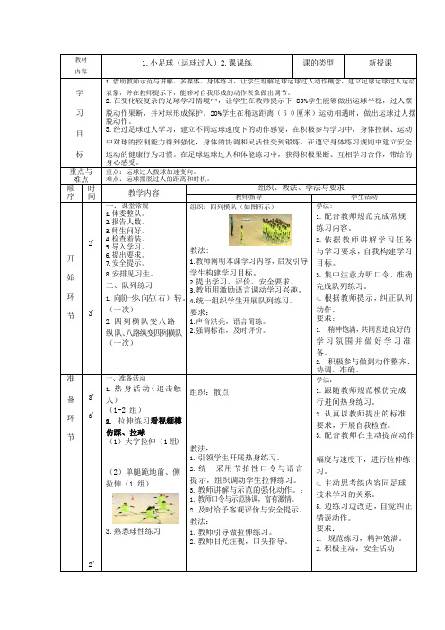 5、小足球--运球过人