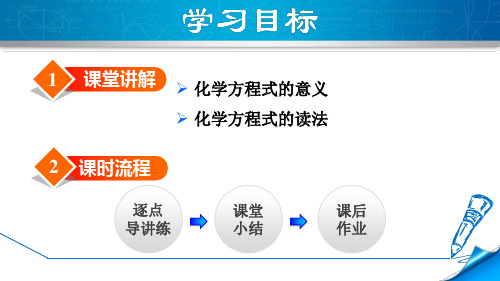 人教版九年级化学上册《化学方程式》ppt