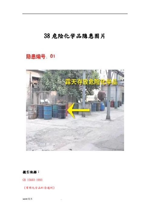 38张危险化学品隐患图