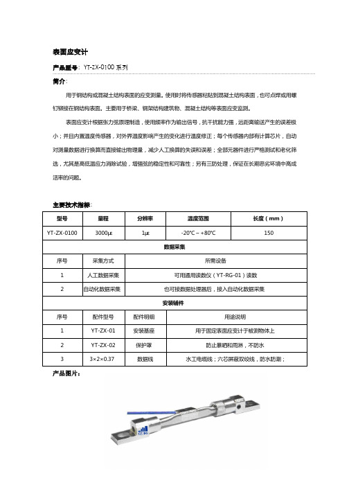 表面应变计