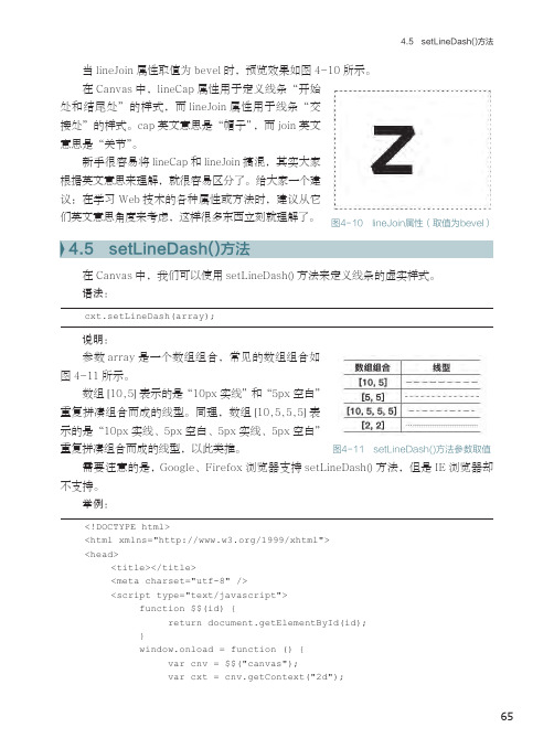 4.5 setLineDash()方法[共2页]