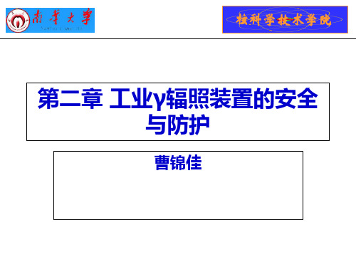 第二章 工业γ辐照