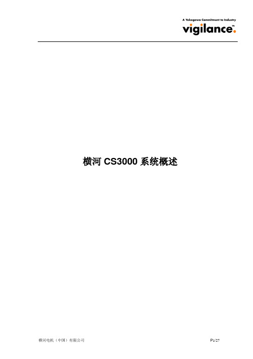 CS3000系统概述